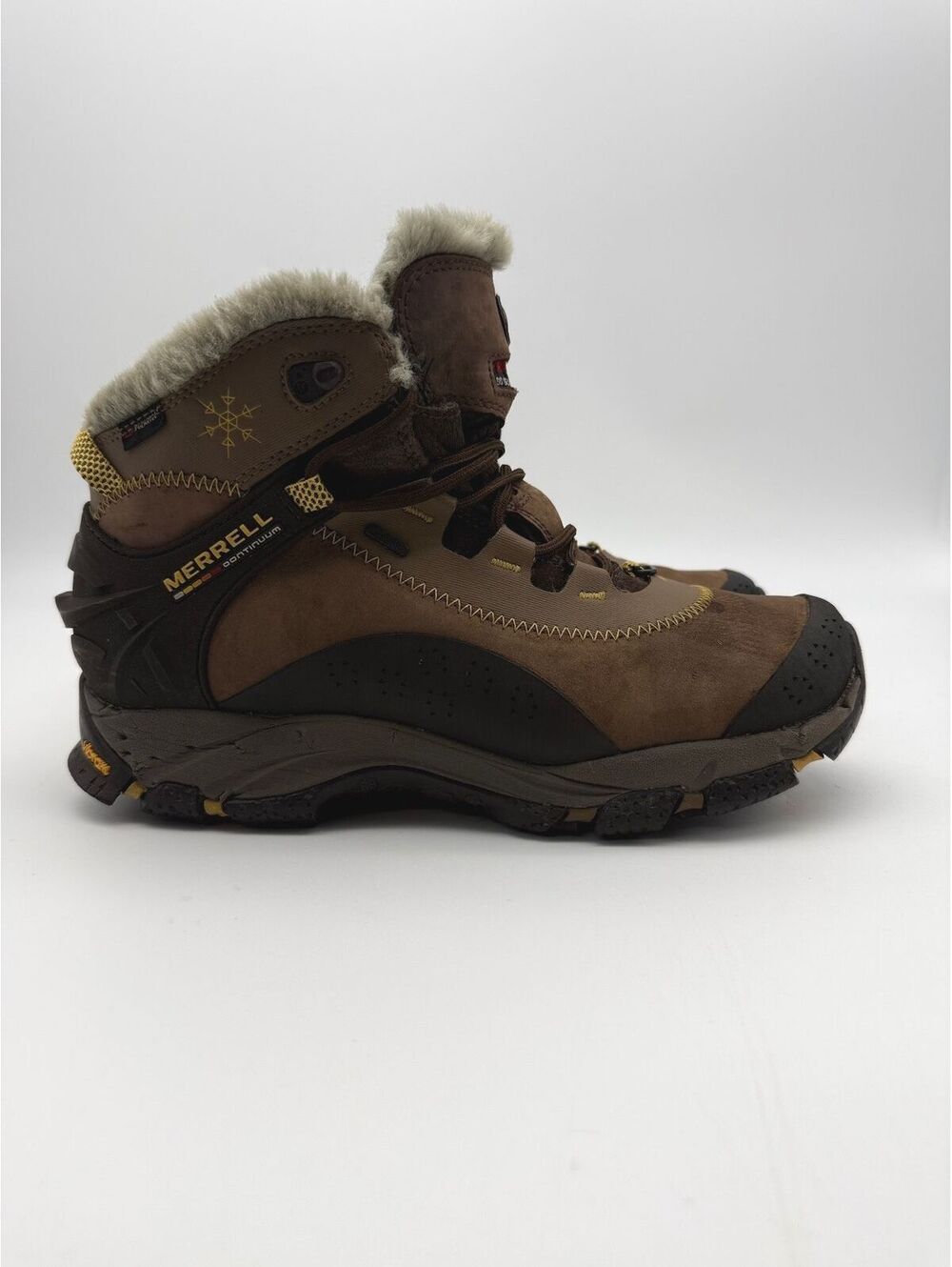 Merrell Thermo Arc 6 Womens Waterproof Insulated Winter Boots Coffee Bean Size 9